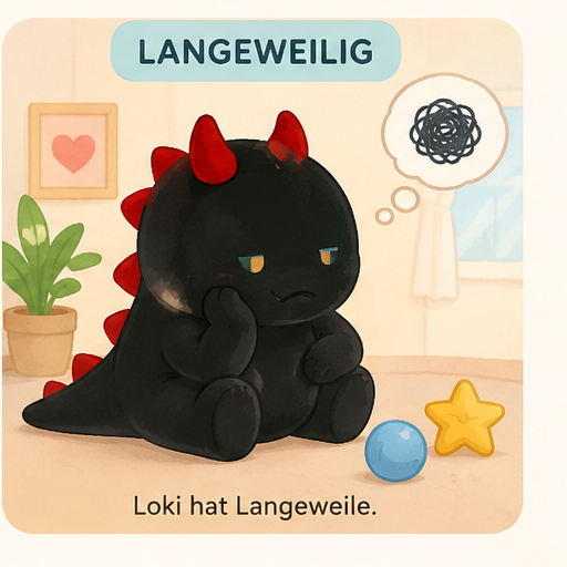 Loki gelangweilt
