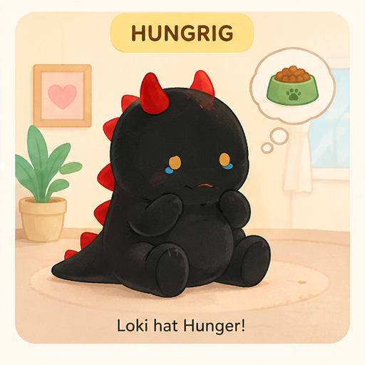 Loki hungrig