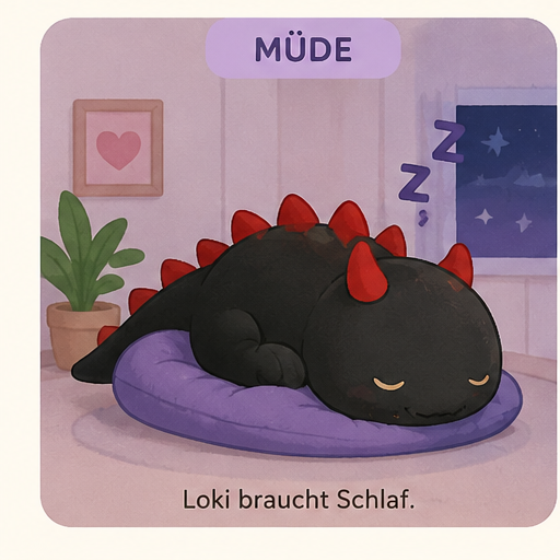 Loki müde